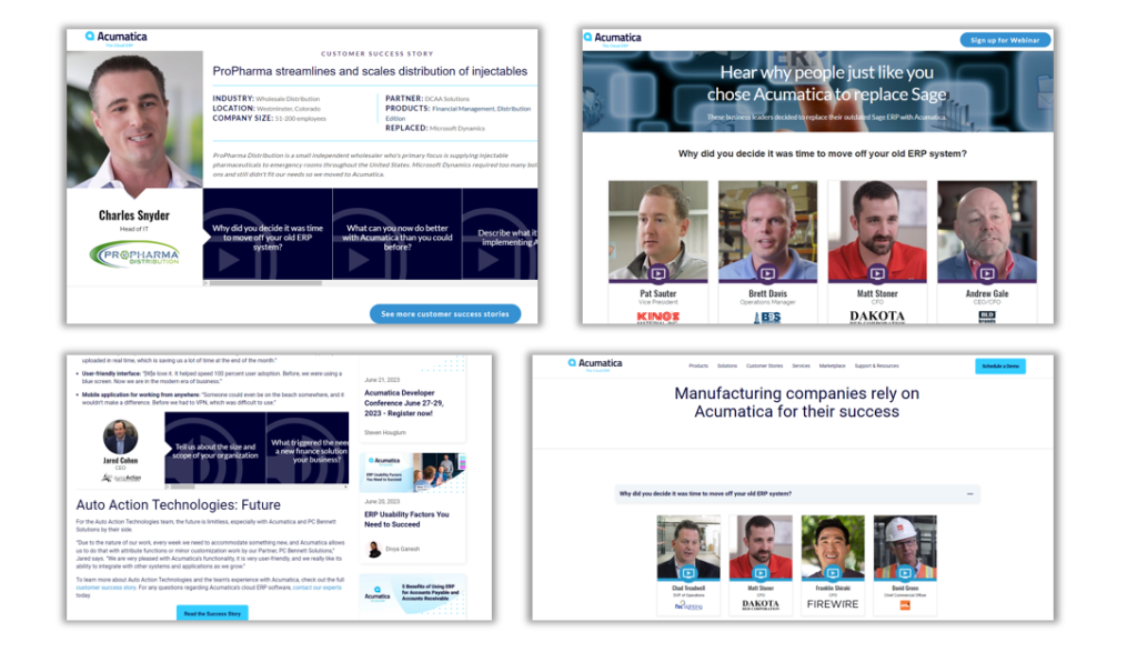 Publish customer content to any web, mobile or social property