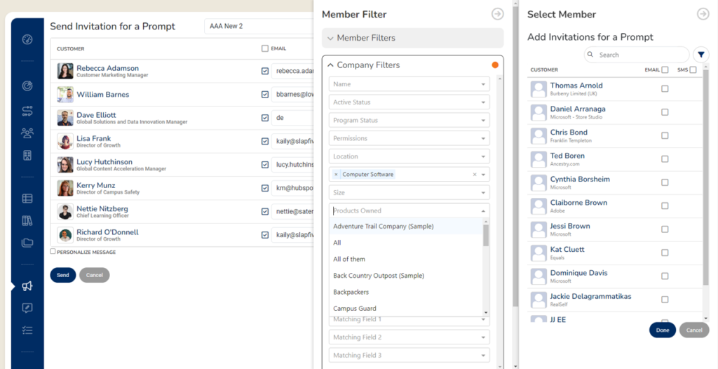 Segment your customers on the fly to get the right ones for the opportunity