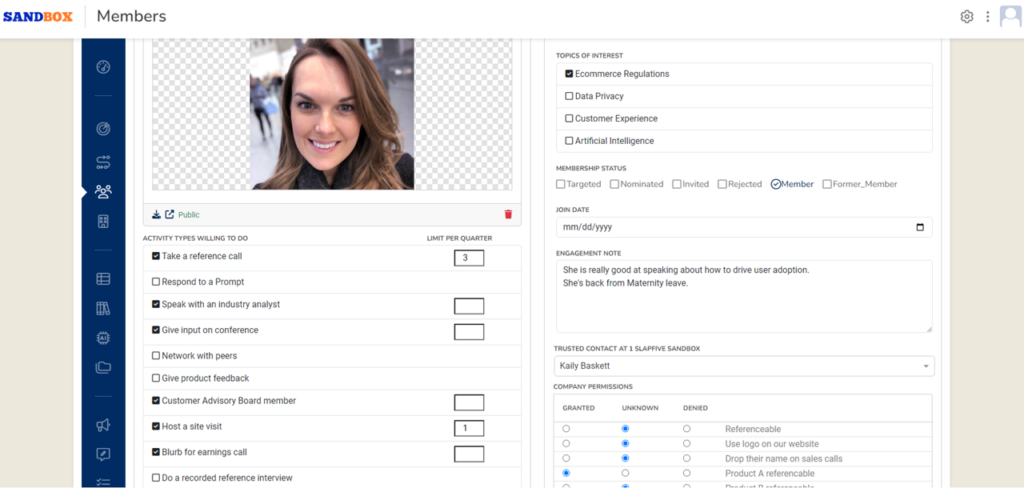 Customer Membership Details Customer Membership Details